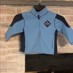 Old Navy half zip fleece pull over